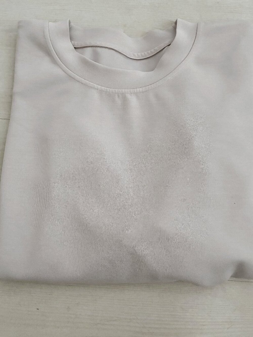 Lululemon Perfectly Oversized Cropped Crew in White Opal Size 14